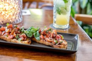 Tomato & Basil Bruschetta