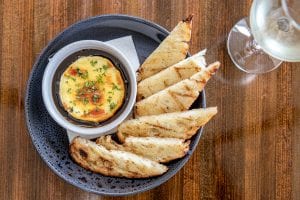 Honey & thyme baked camembert
