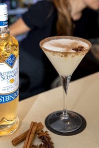 Chai Latte Martini Cocktail