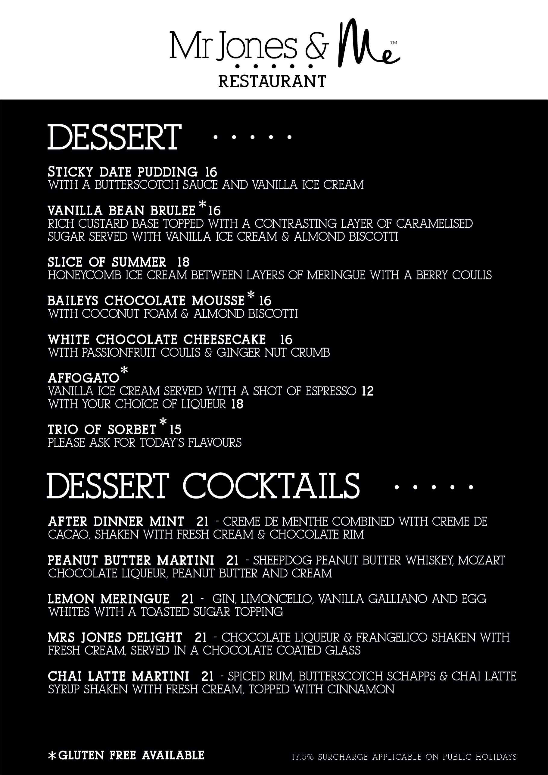 Dessert