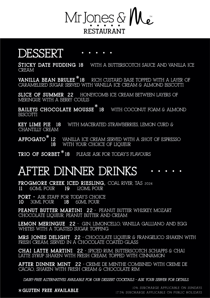 Dessert