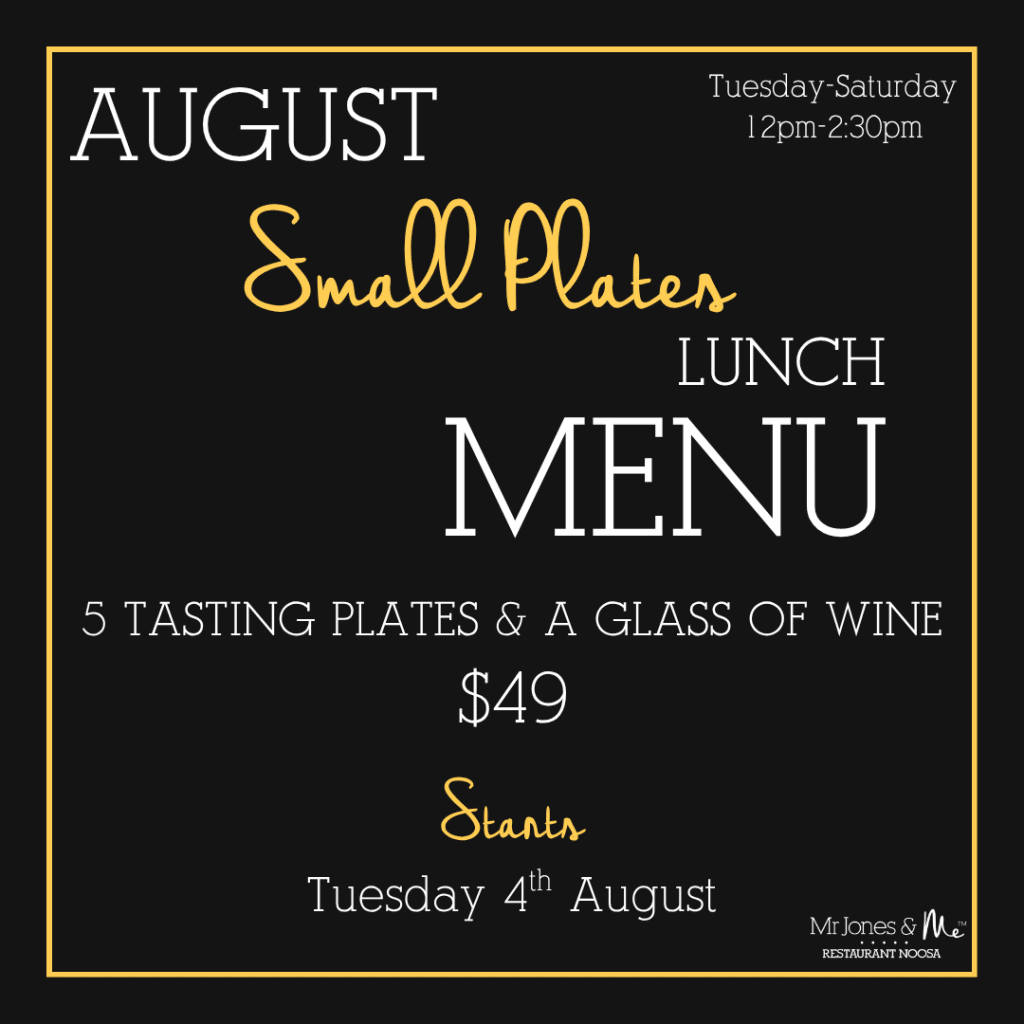 Small Plates April 26
